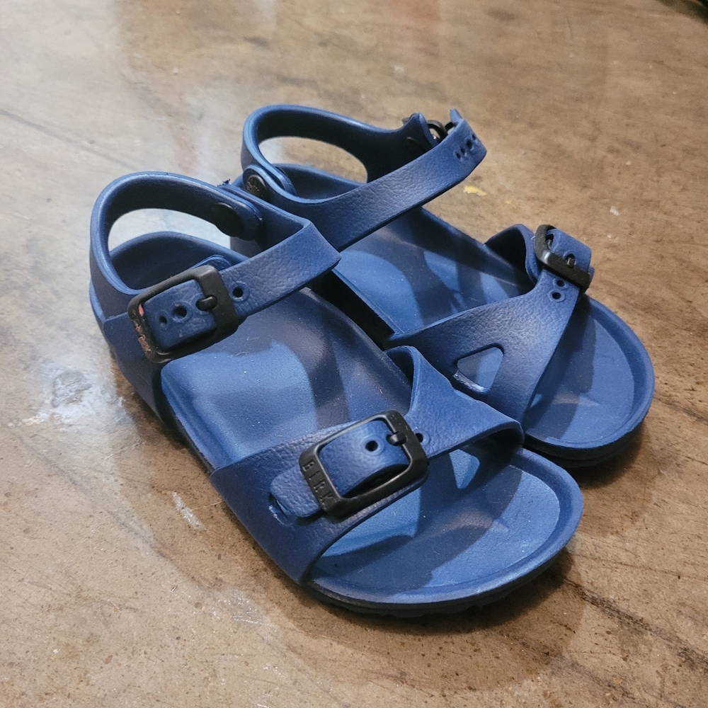 Birkenstock Blue Sandals with Buckle